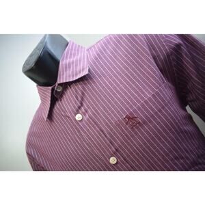 37940‎ Mens Penguin MunsingWear Classic Fit Plaid Button Up Shirt Size Small